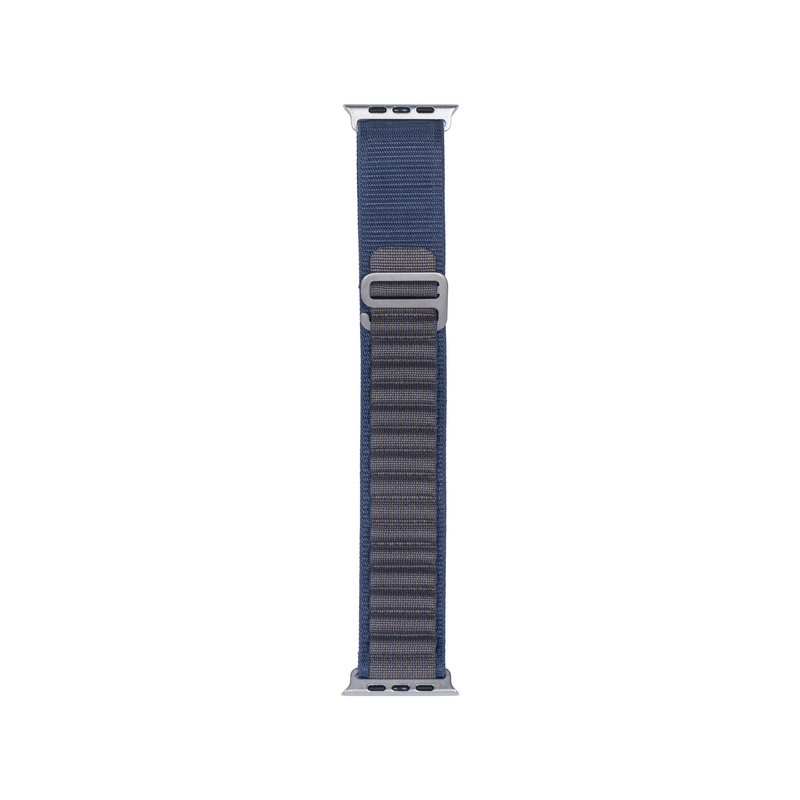 Nylon band Sport Loop For Apple 42 mm, 44 mm, 45 mm, 49 mm Blauw Verpakking