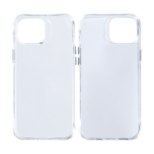 Rixus Anti Shock Hoesje TPU For Apple iPhone 15 Plus Transparant