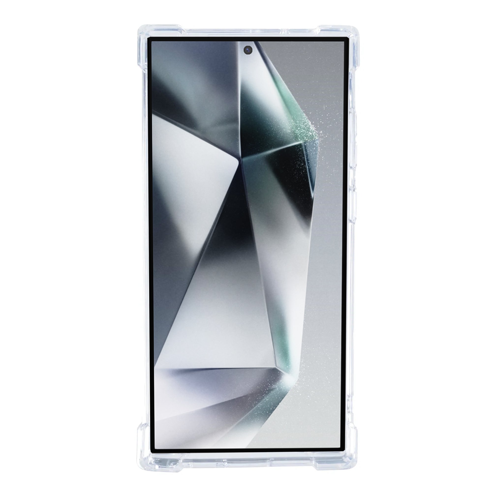 Rixus Anti-Barst Hoesje Voor Samsung Galaxy S24 Ultra 5G Transparant