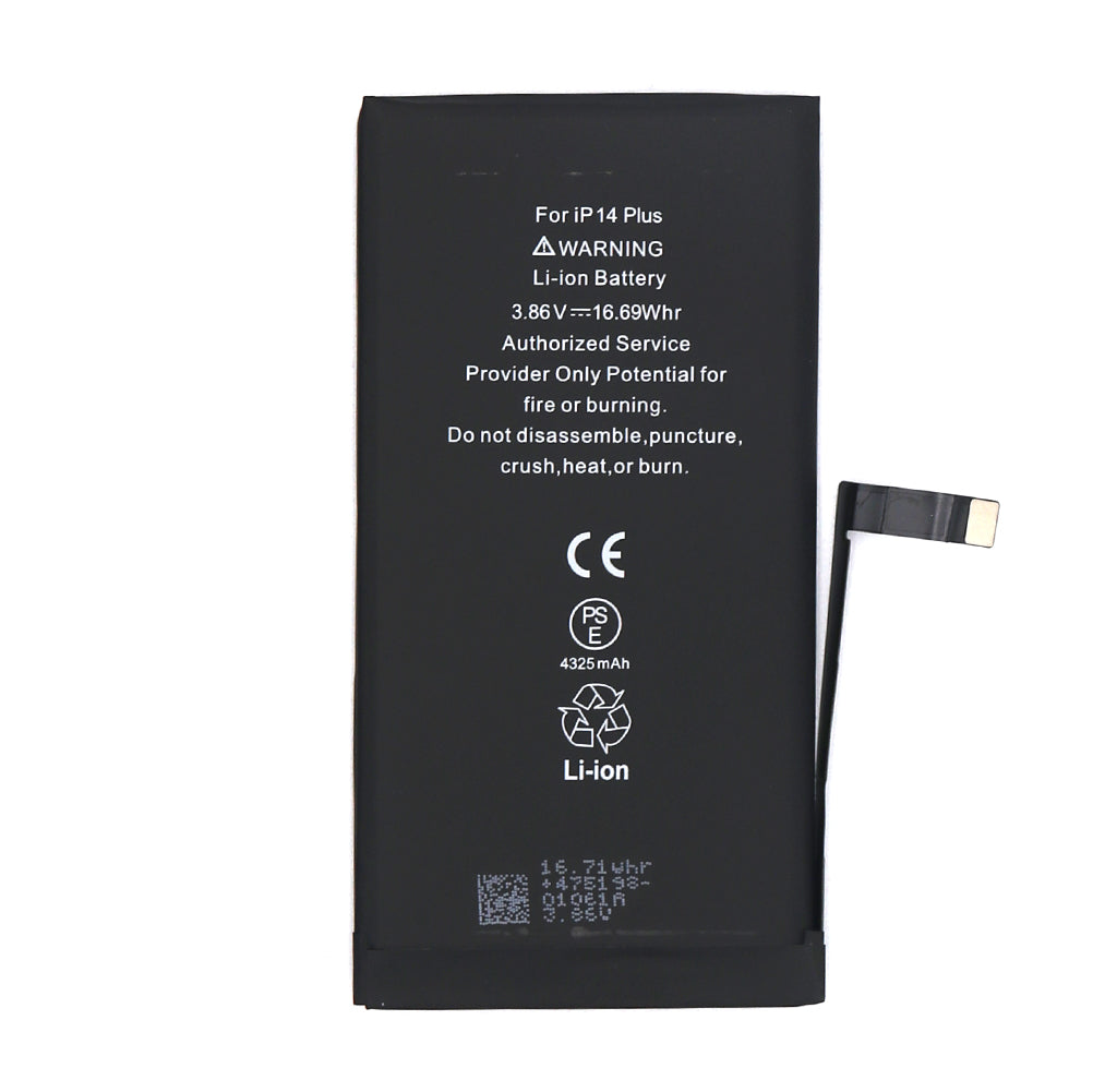 For Apple 14 Plus-batterij met TI-chip OEM