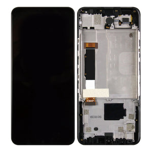 TCL 30 XE 5G T767W Scherm en Digitizer met Frame Schaduw Zwart OEM
