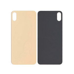 For Apple XS Max achterglas, vergroot cameraframe goud compatibel