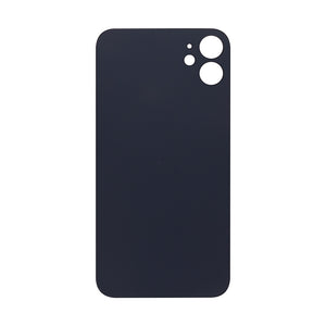 For Apple 11 achterglas, vergroot cameraframe zwart compatibel