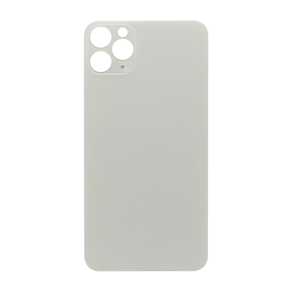 For Apple 11 Pro Max achterglas, vergroot cameraframe wit compatibel