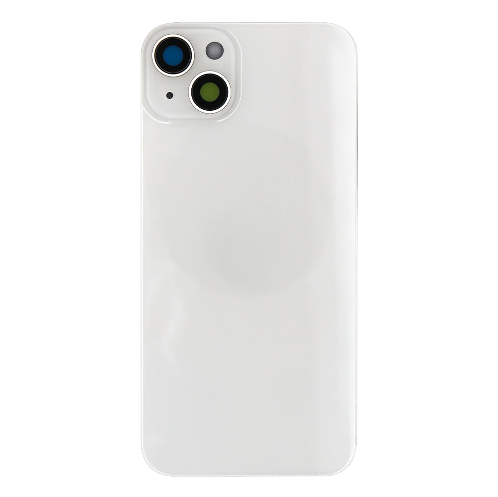 For Apple 14 Plus achterglas zonder NFC, vergroot cameraframe, compatibel met Starlight