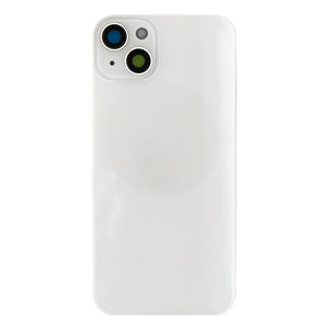 For Apple 14 Plus achterglas zonder NFC, vergroot cameraframe, compatibel met Starlight