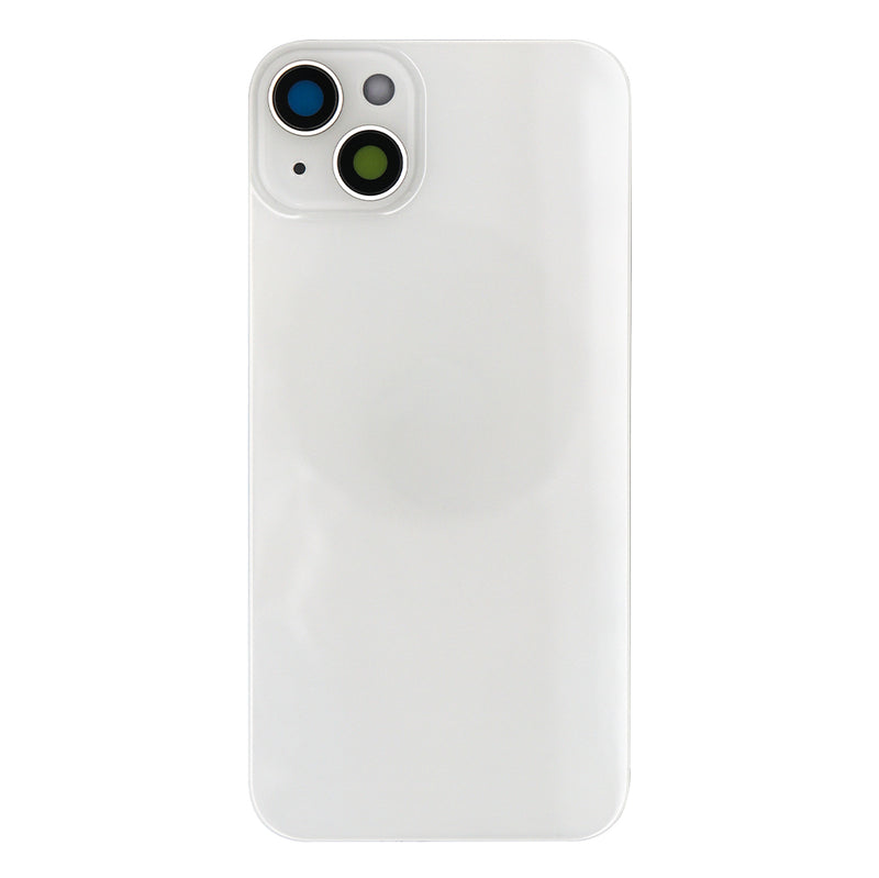 For Apple 14 Plus achterglas zonder NFC, vergroot cameraframe, compatibel met Starlight