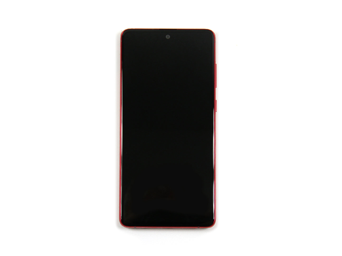Samsung Galaxy Note 10 Lite N770F Display en digitizer met frame Aura Red Service Pack