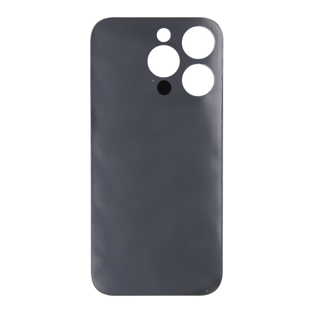 For Apple 14 Pro Max achterglas zonder NFC, vergroot cameraframe zilver compatibel