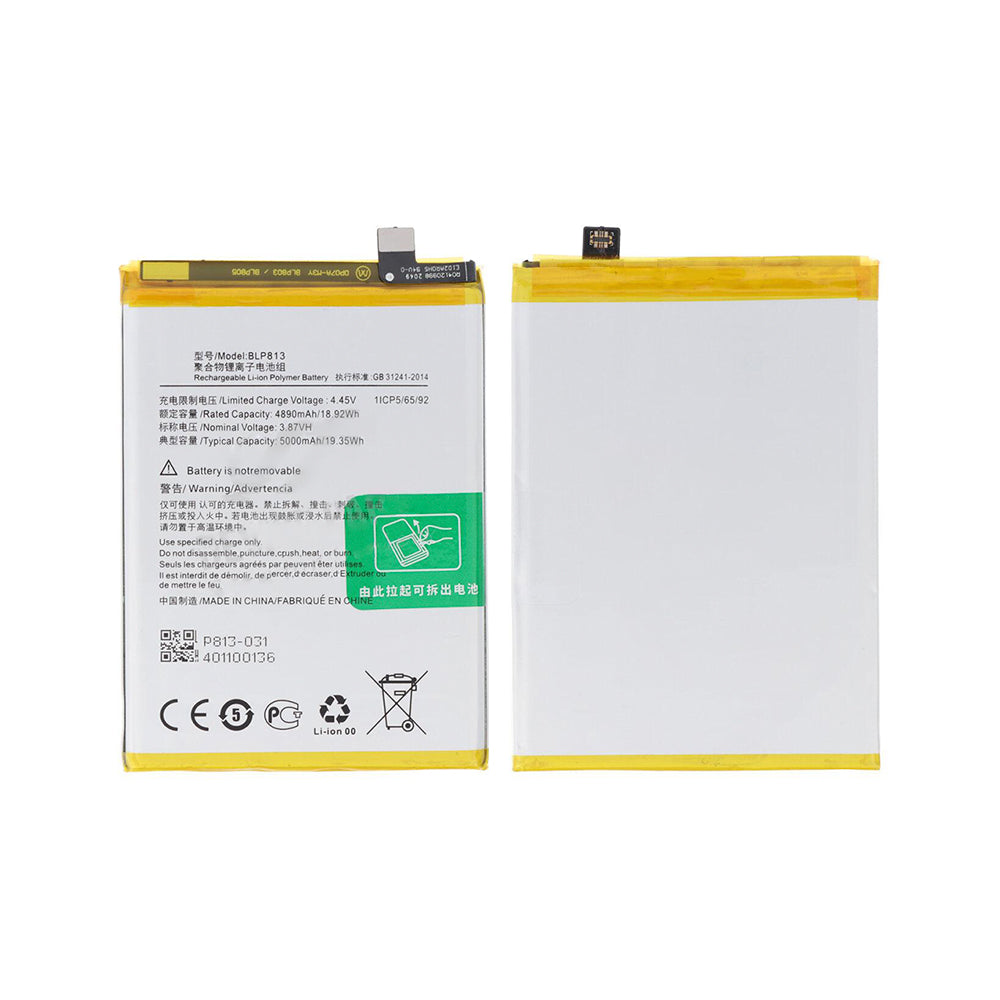 Oneplus Nord N100, N200 5G Batterij BLP813 OEM
