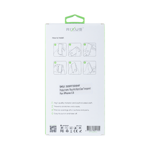 Rixus Anti-Barst Hoesje For Apple iPhone 13 Transparant