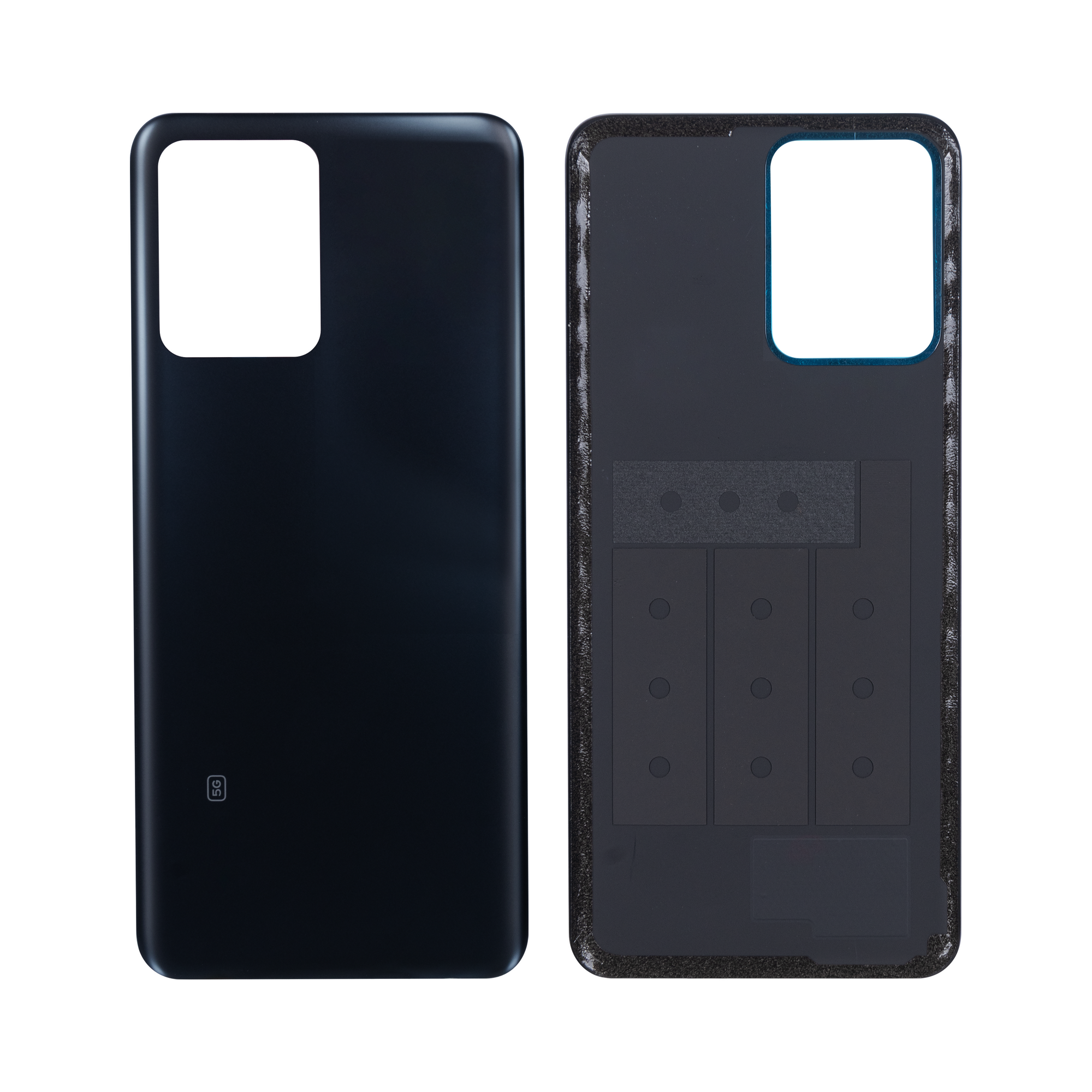Xiaomi Redmi Note 12 5G achterkant zonder lens Onyx Grey OEM