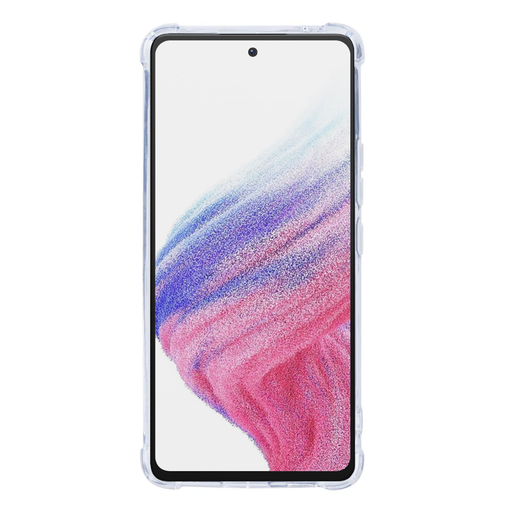 Rixus Anti-Barst Hoesje Voor Samsung Galaxy A53 5G Transparant