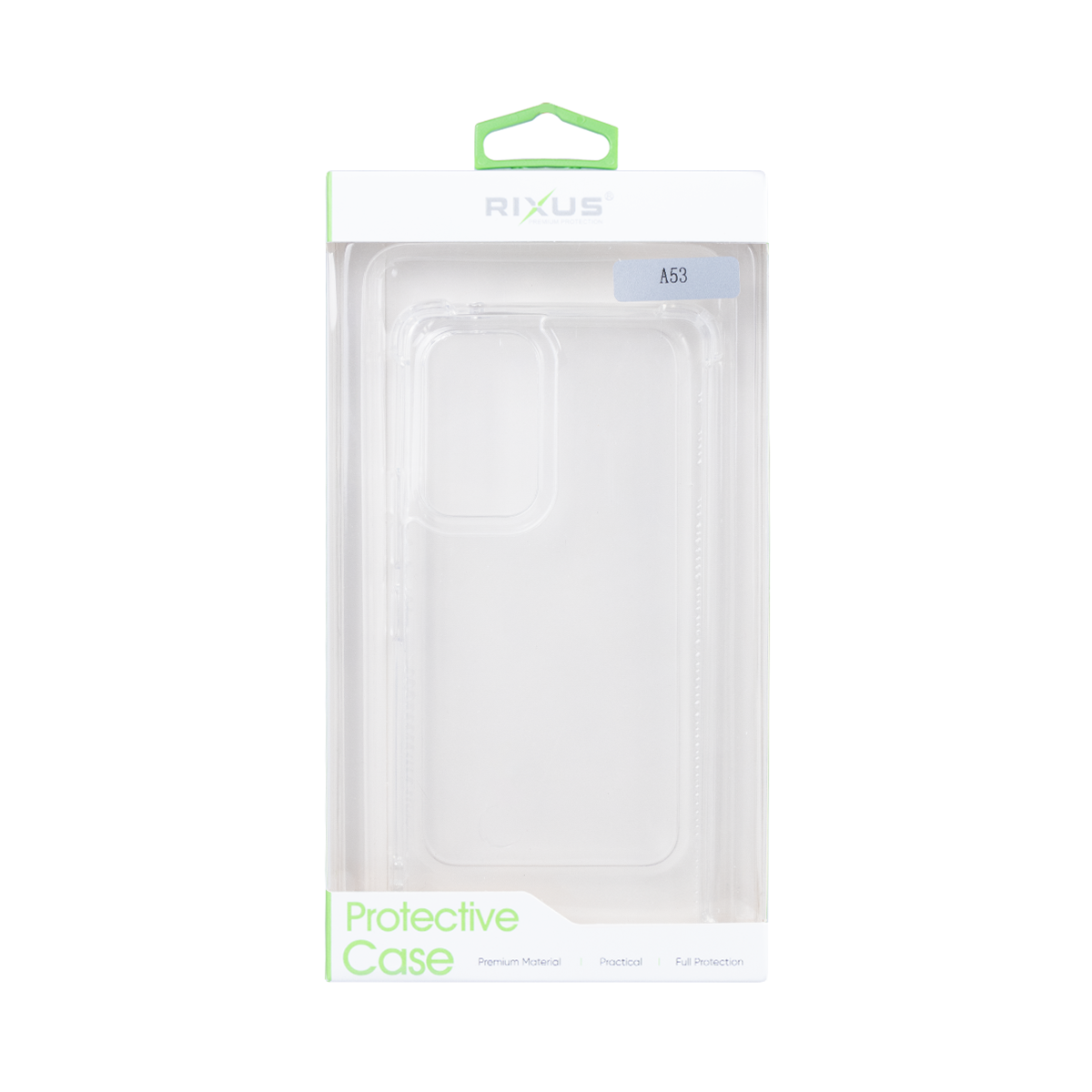 Rixus Anti-Barst Hoesje Voor Samsung Galaxy A53 5G Transparant