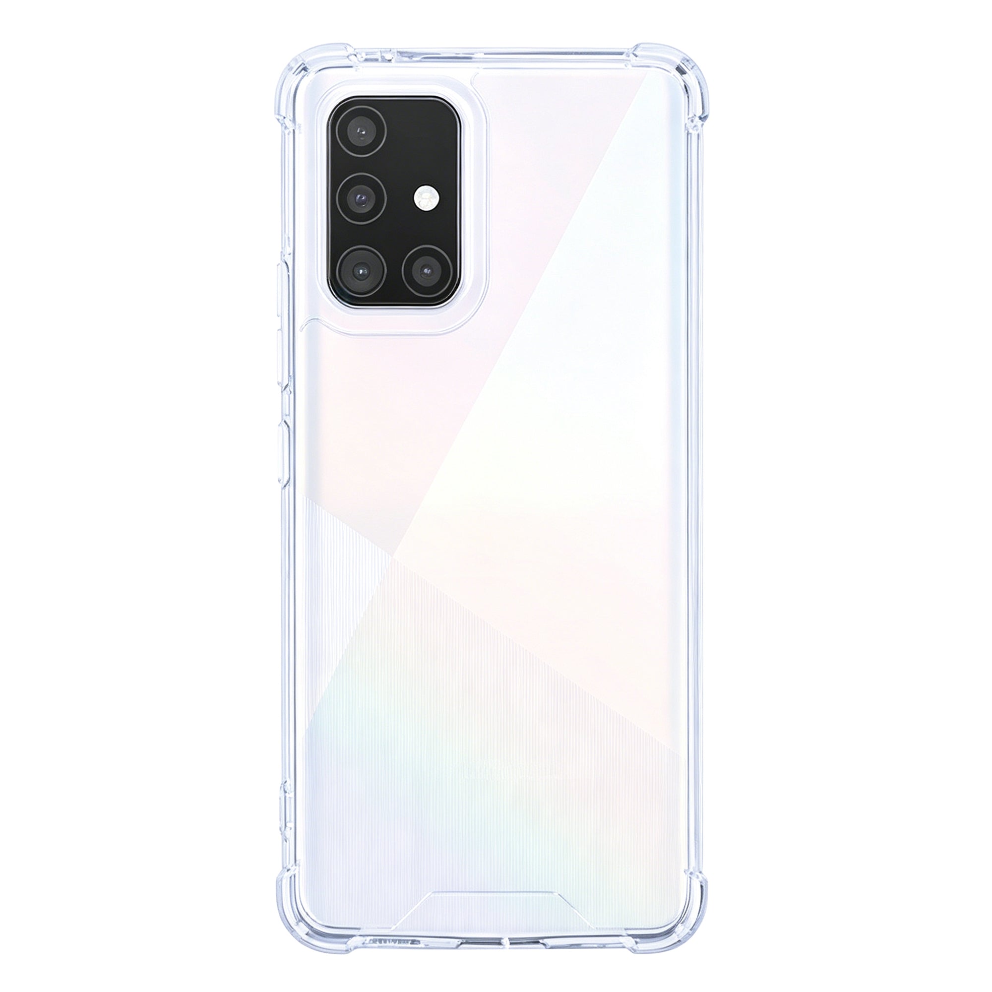 Rixus Anti-Barst Hoesje Voor Samsung Galaxy A51 Transparant