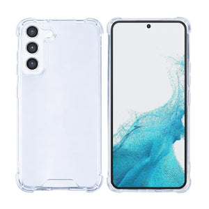 Rixus Anti-Burst Case voor Samsung Galaxy S22 5G Transparant