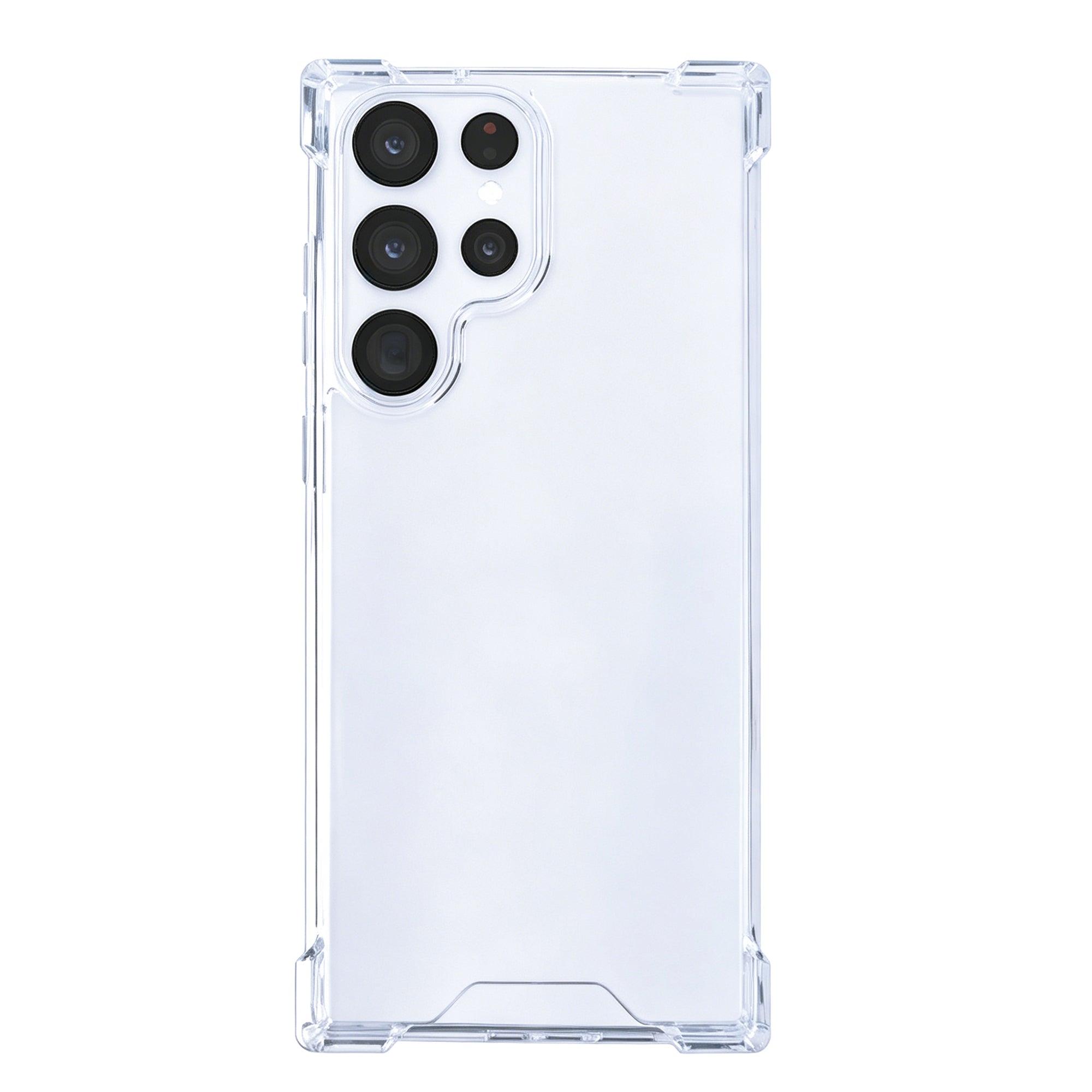 Rixus Anti-Barst Hoesje Voor Samsung Galaxy S22 Ultra 5G Transparant