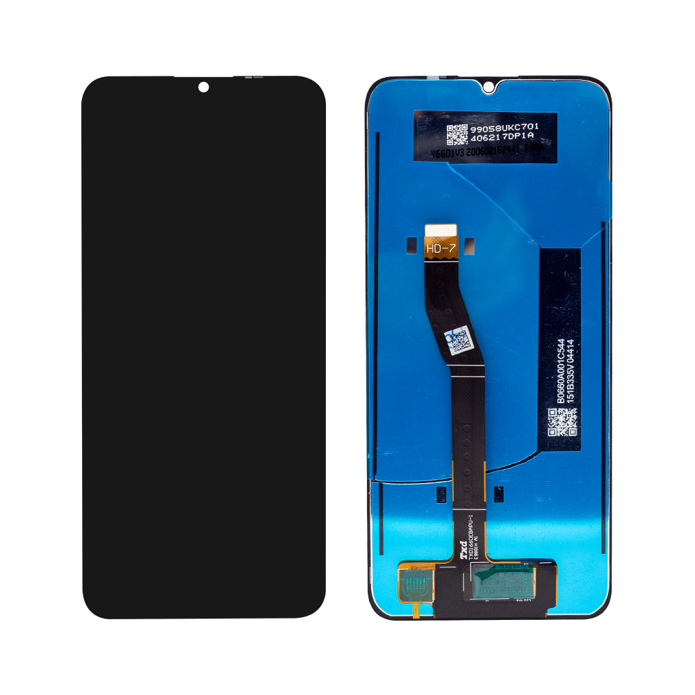 Huawei Enjoy 20 5G-scherm en digitizer zonder frame, zwart, OEM
