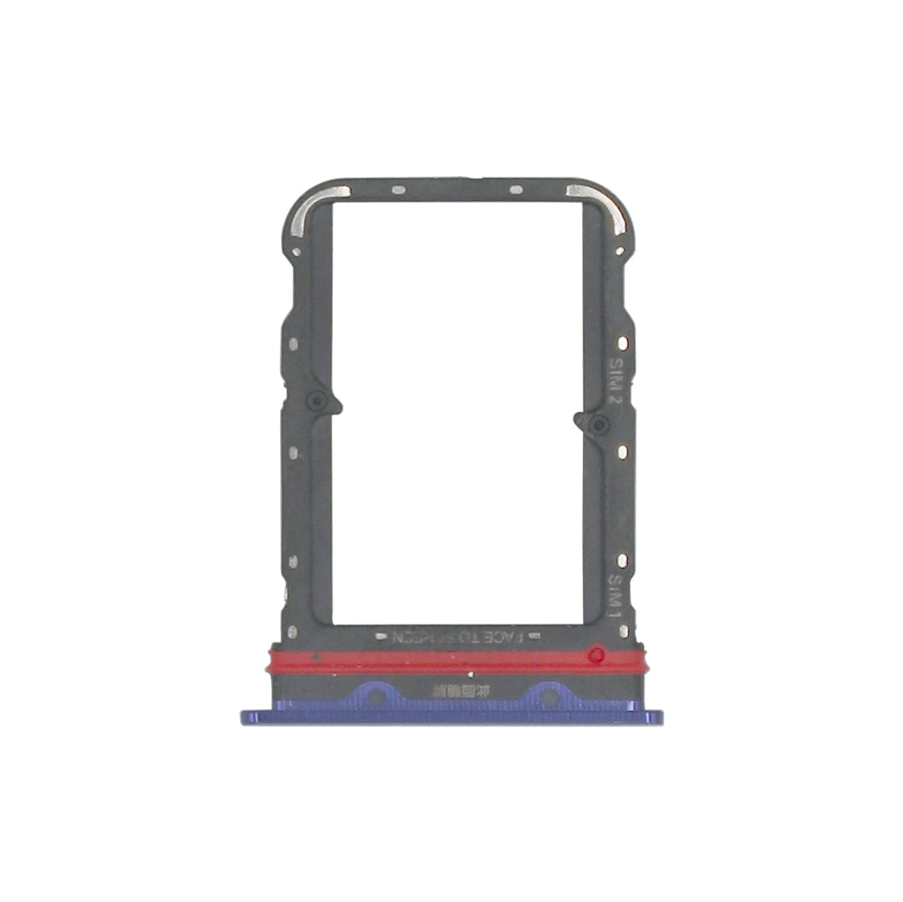 Xiaomi Mi Note 10 Lite Sim Kaarthouder Paars OEM