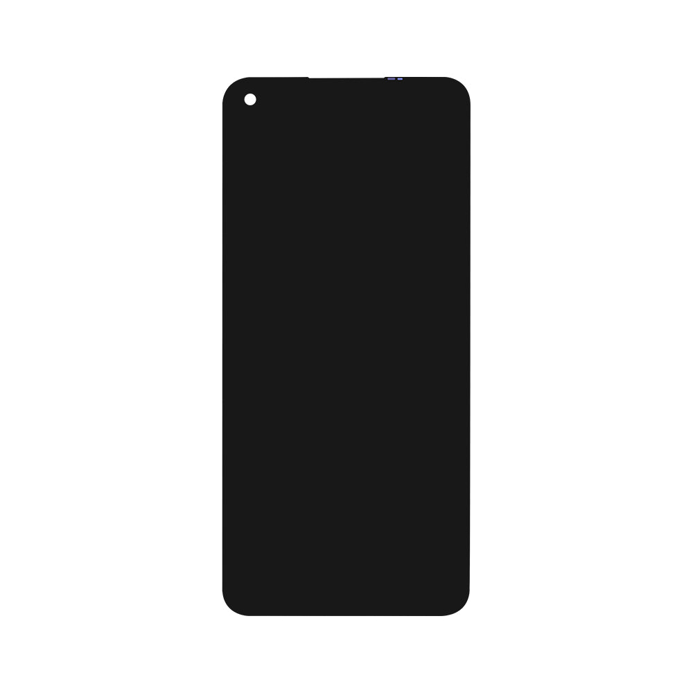 Realme 6-scherm en digitizer met frame, zwart OEM