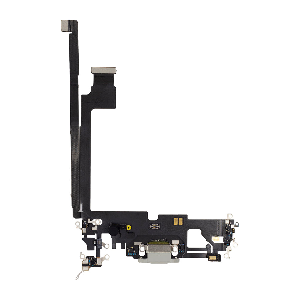 For Apple iPhone 12 Pro Max Systeem Opladen Flex Zilver Getrokken