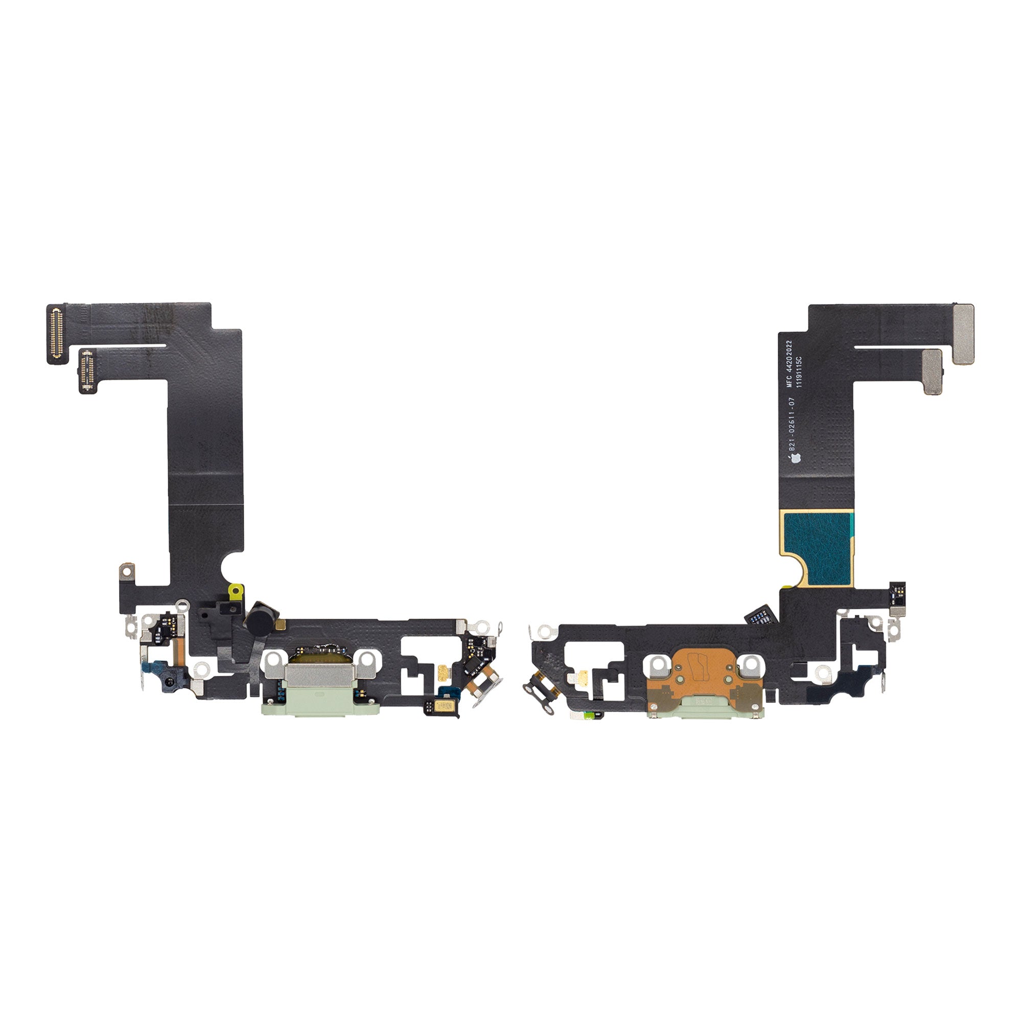 For Apple iPhone 12 Mini Systeem Opladen Flex Groen Getrokken