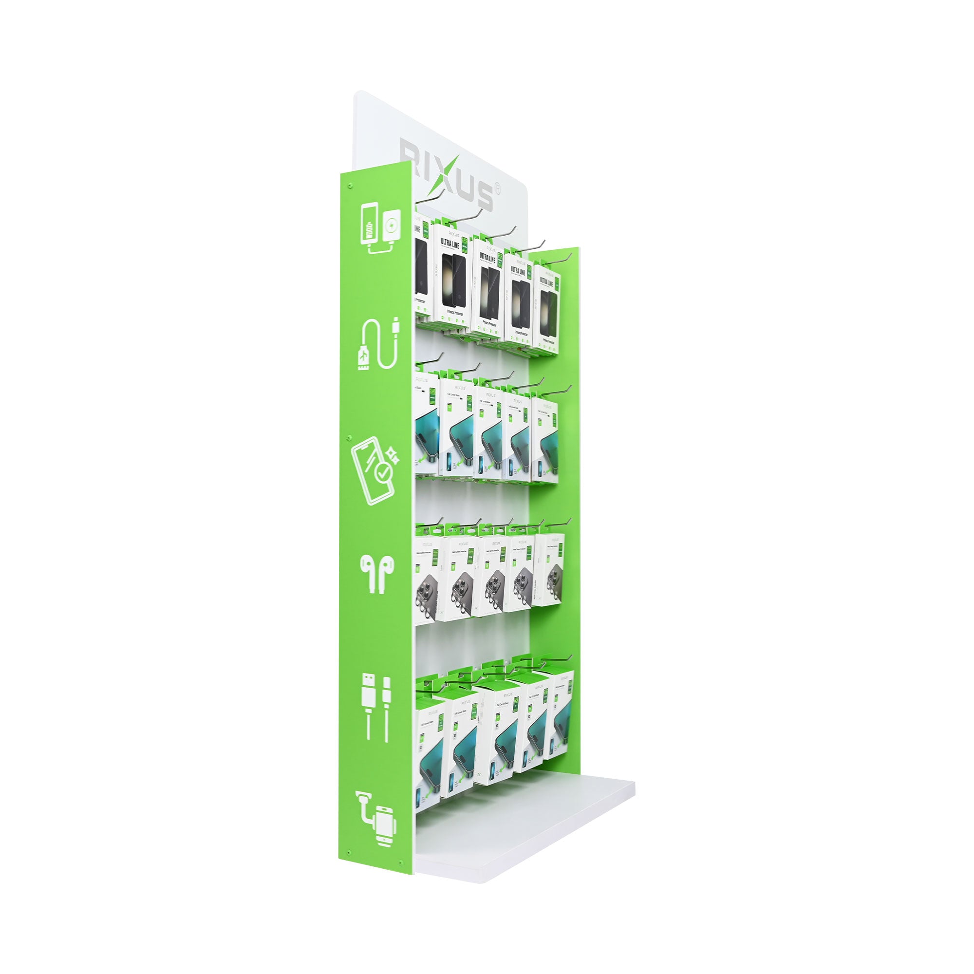 Rixus RXDP02 Enkelzijdige modulaire displaystandaard (zelf te monteren)