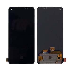 Oppo vinden X3 Lite 5G, Reno5 5G, OnePlus Nord 2 5G scherm en Digitizer zonder frame zwart OEM