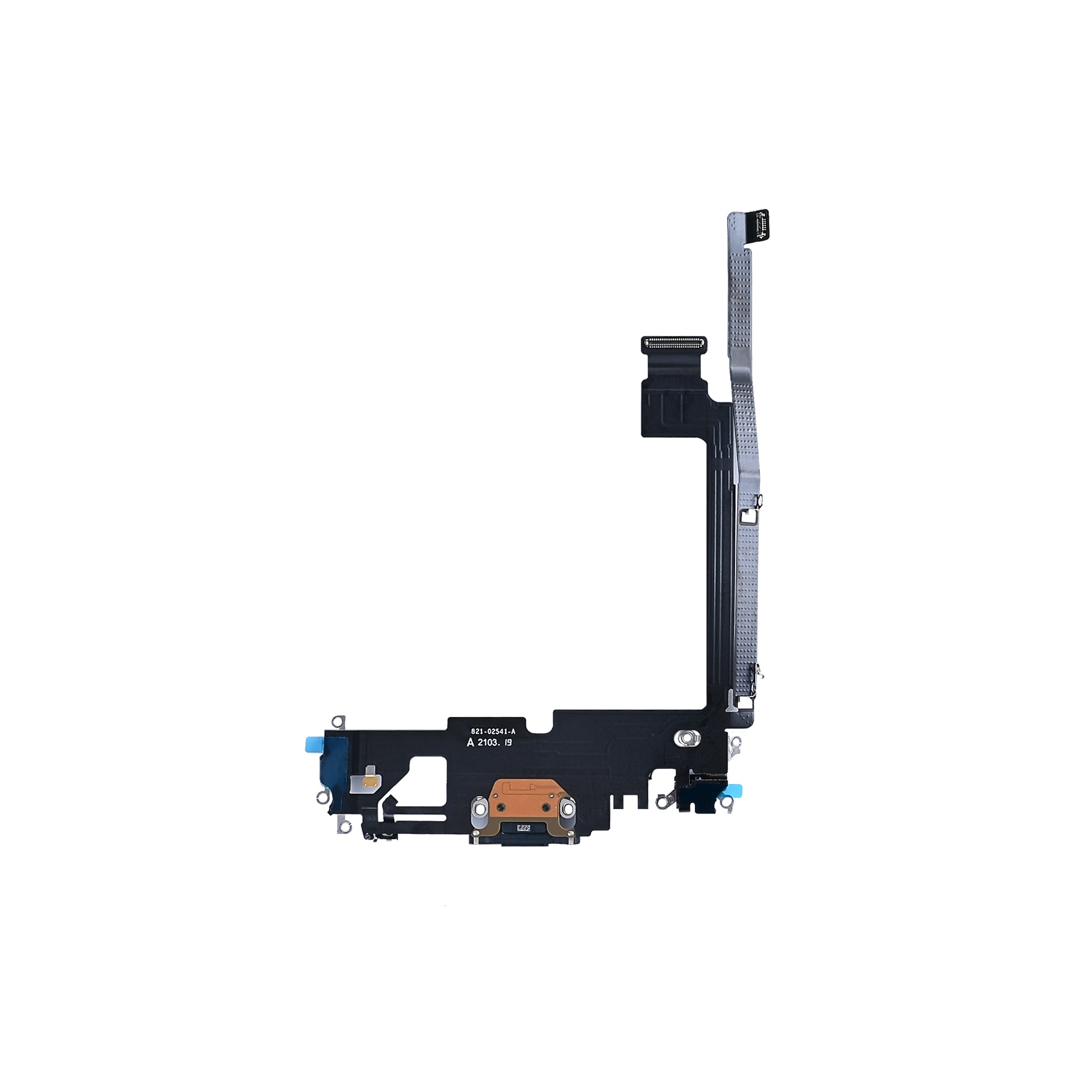 For Apple iPhone 12 Pro Max Systeem Opladen Flex Pacific Blue Getrokken