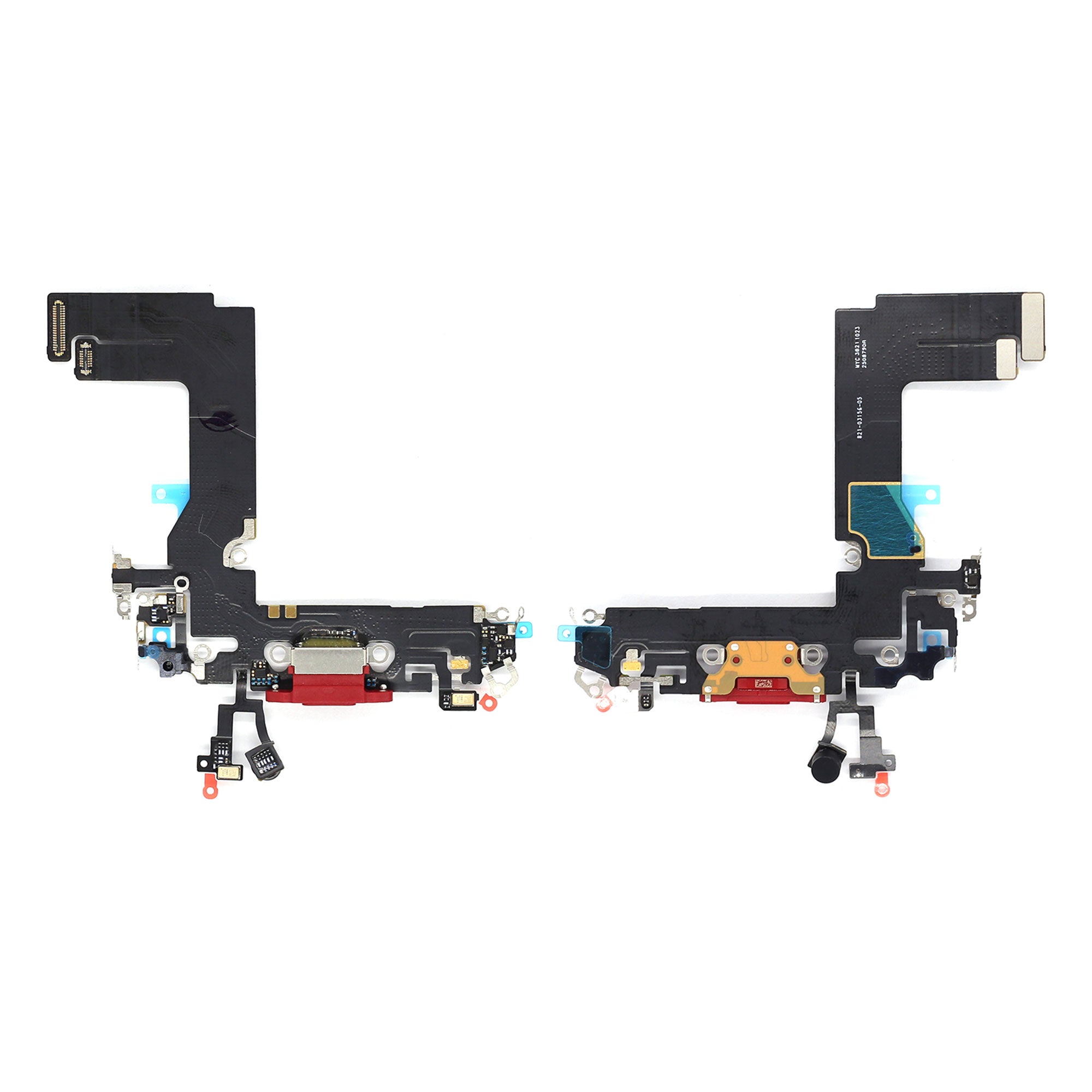 For Apple iPhone 13 Mini Systeem Opladen Flex Rood Getrokken