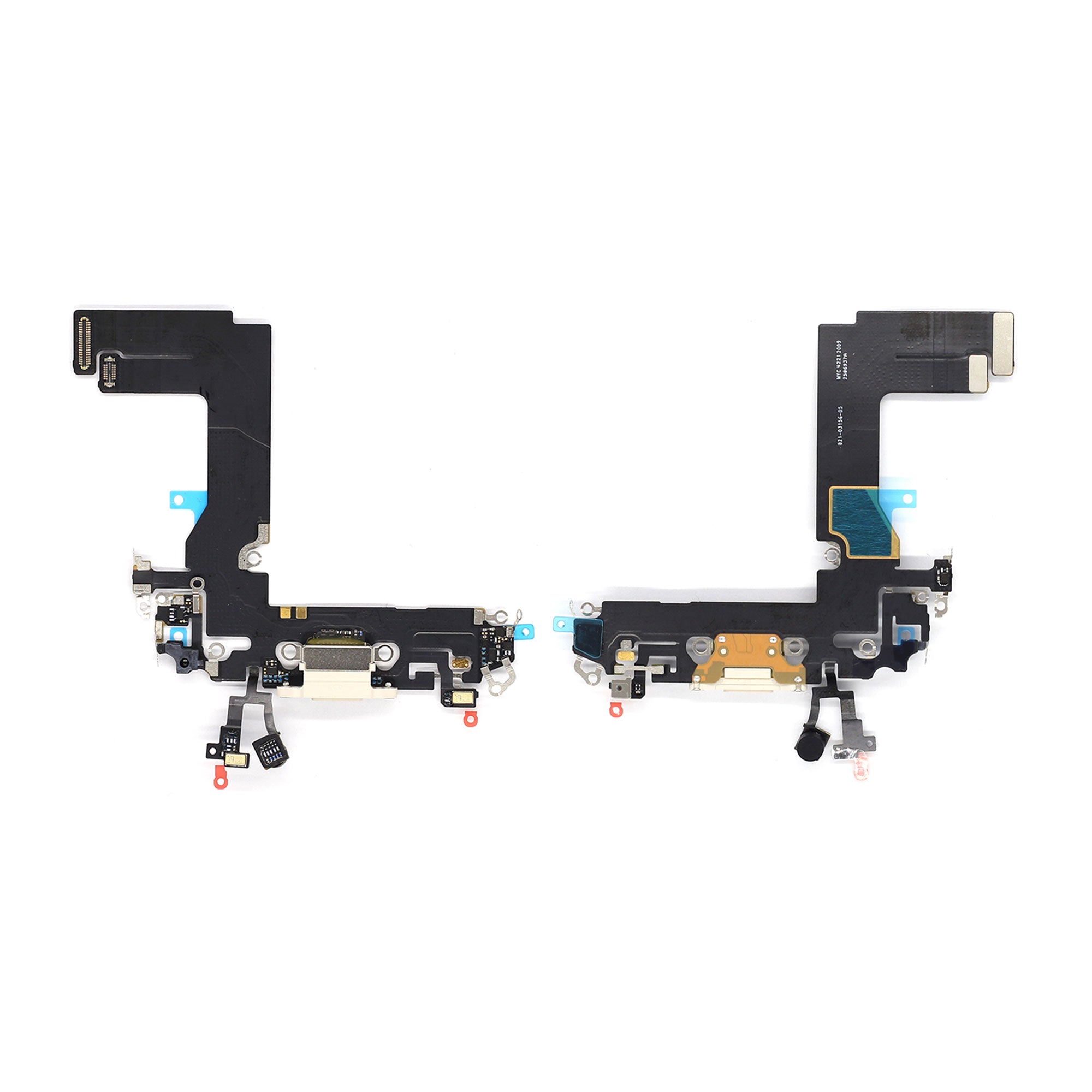 For Apple iPhone 13 Mini Systeem Opladen Flex Starlight Getrokken