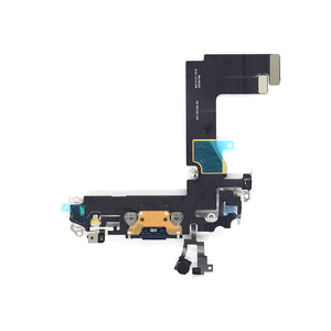 For Apple iPhone 13 Mini Systeem Opladen Flex Middernacht Zwart Getrokken