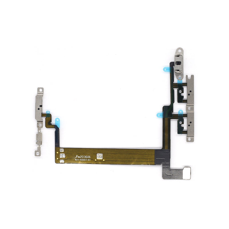 For Apple 13 Mini: flexkabel voor aan/uit-knop en volumeknop verwijderd