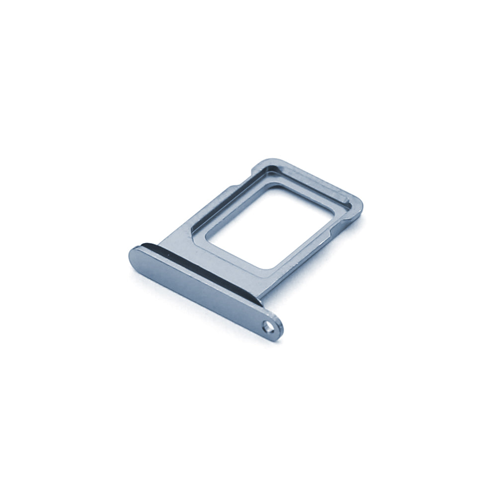 For Apple iPhone 13 Pro Sim Kaarthouder Sierra Blauw Getrokken