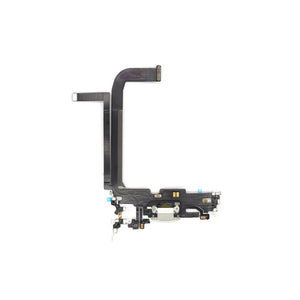 For Apple iPhone 13 Pro Max Systeem Opladen Flex Zilver Getrokken
