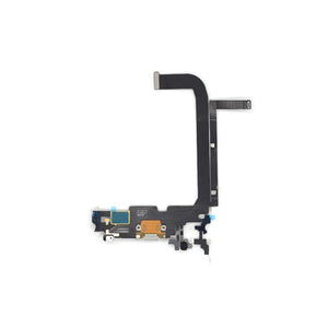For Apple iPhone 13 Pro Max Systeem Opladen Flex Zilver Getrokken