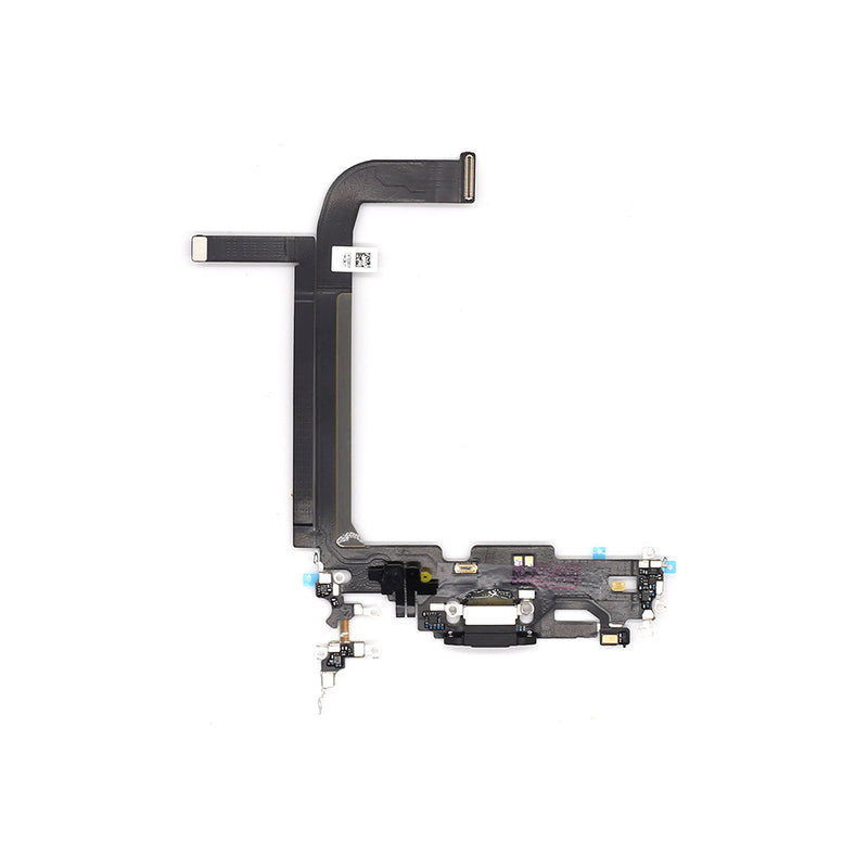For Apple iPhone 13 Pro Max Systeem Opladen Flex Grafiet Getrokken