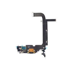 For Apple iPhone 13 Pro Max Systeem Opladen Flex Grafiet Getrokken