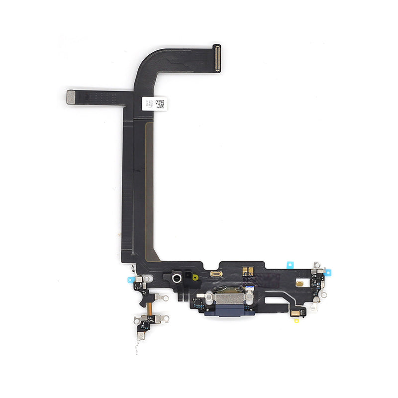 For Apple iPhone 13 Pro Max Systeem Opladen Flex Sierra Blauw Getrokken