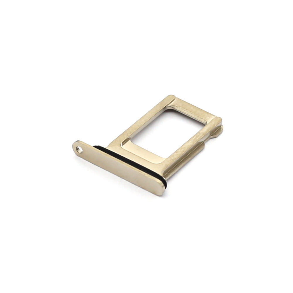 For Apple iPhone 13 Pro Max Sim Kaarthouder Goud Getrokken