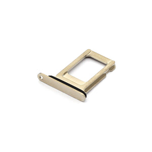 For Apple iPhone 13 Pro Max Sim Kaarthouder Goud Getrokken