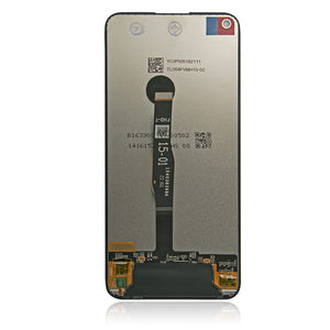 Huawei P40 Lite-scherm en digitizer zonder frame, zwart, OEM