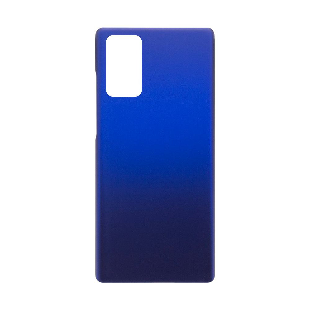 Samsung Galaxy Note 20 N980F achterkant zonder lens Mystic Blue OEM