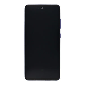 Samsung Galaxy A52 A525F, A52 5G A526B Beeldscherm en Digitizer met Frame Awesome Violet Service Pack
