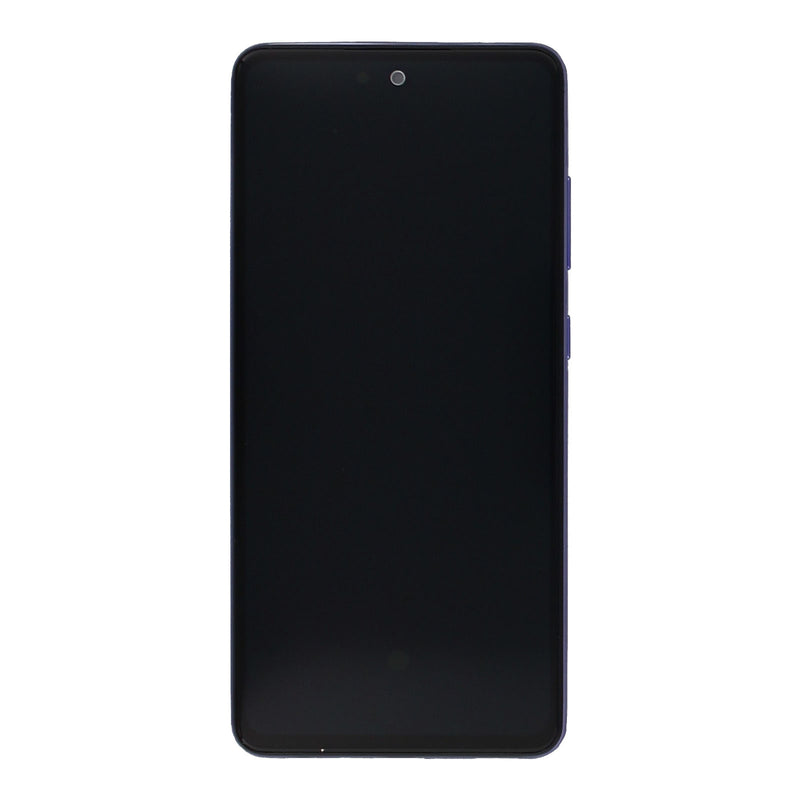 Samsung Galaxy A52 A525F, A52 5G A526B Beeldscherm en Digitizer met Frame Awesome Violet Service Pack