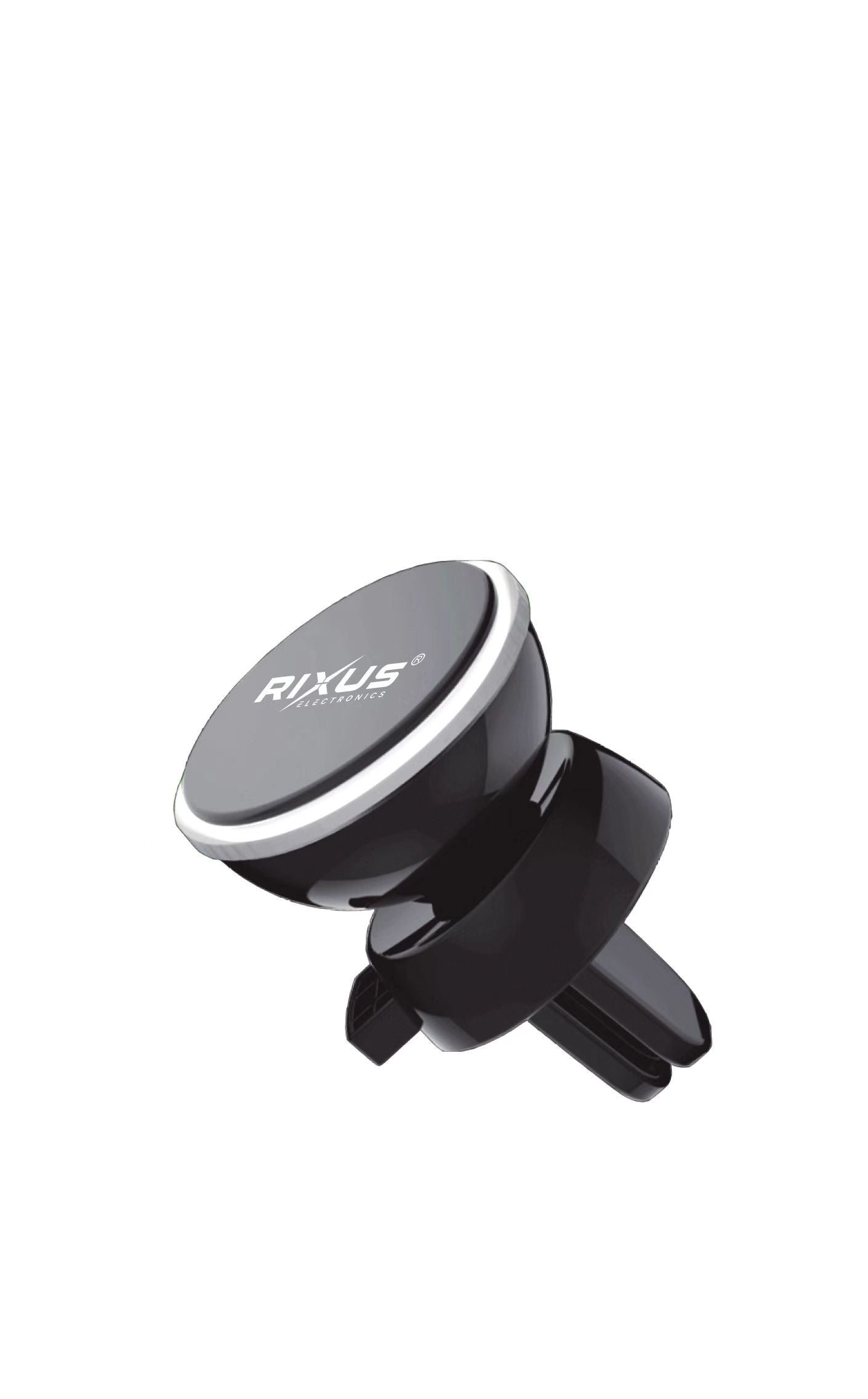 Rixus RXHM2 Magnetische 360° Universele Ventilatiehouder Zwart