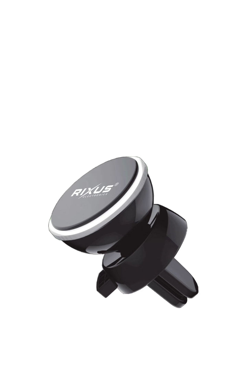 Rixus RXHM2 Magnetische 360° Universele Ventilatiehouder Zwart