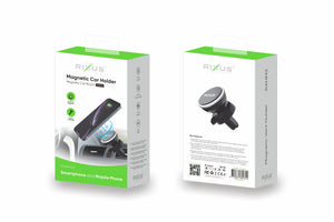 Rixus RXHM2 Magnetische 360° Universele Ventilatiehouder Zwart