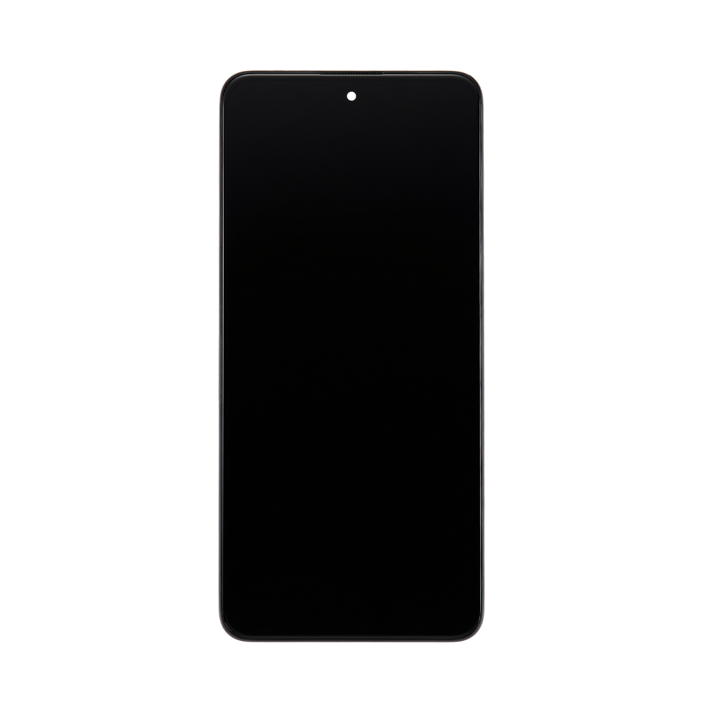 Xiaomi Poco M4 Pro 5G-scherm en digitizer met frame, Power Black OEM