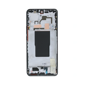 Xiaomi 12T 5G, 12T Pro 5G-scherm en digitizer met frame, zwart OEM